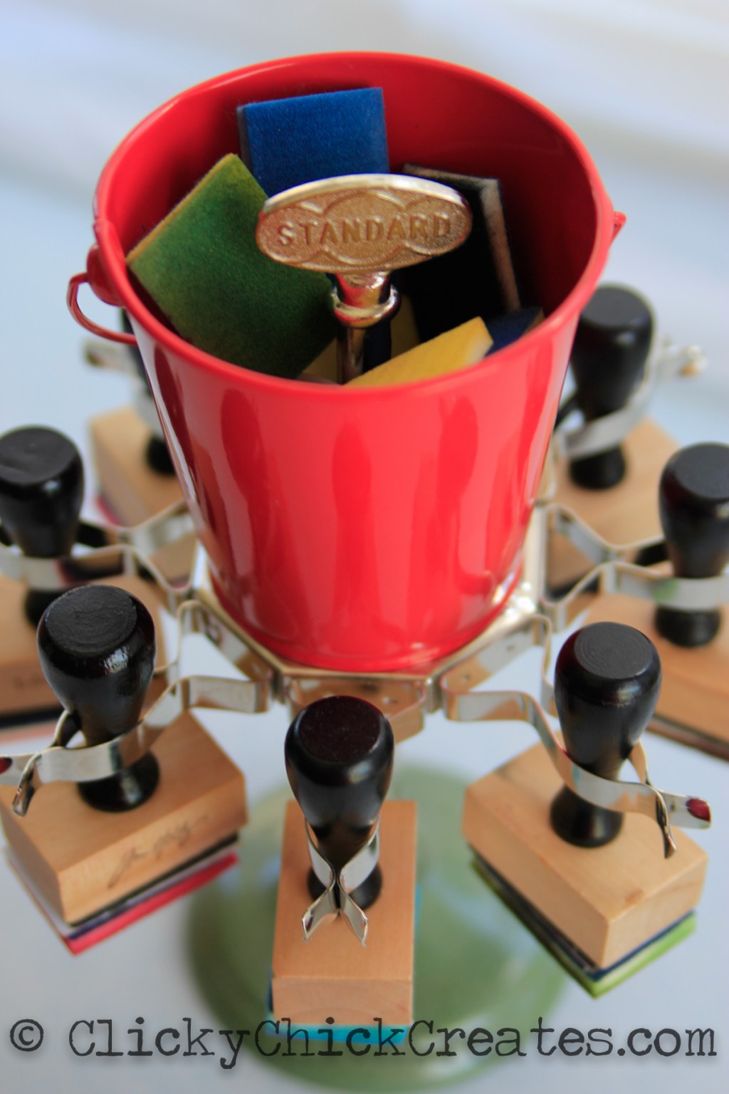 Altered Spinner {Feeling Crafty}