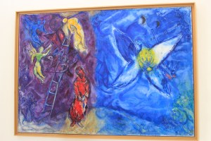 Connie Hanks Photography // ClickyChickCreates.com // Chagall's "Jacob's Dream" in Nice, France