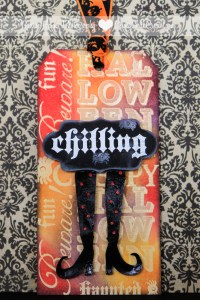 ClickyChickCreates.com // Halloween tags for ScrapHappy tag swap