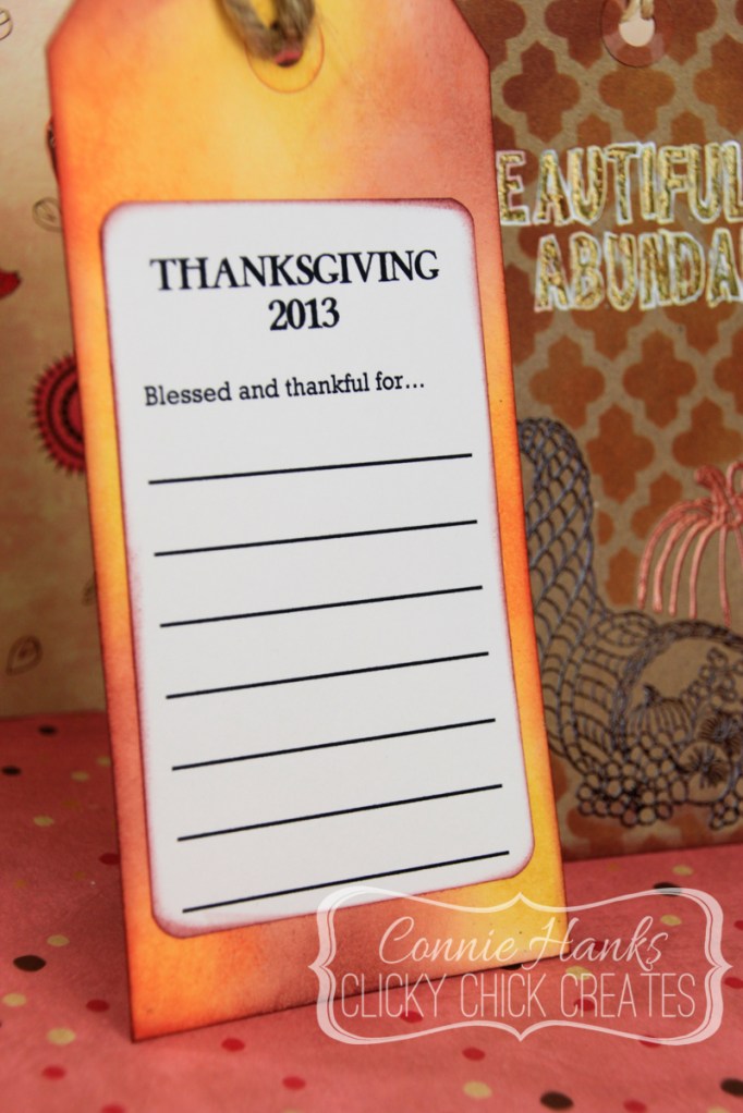 Connie Hanks // ClickyChickCreates.com // Thanksgiving tags