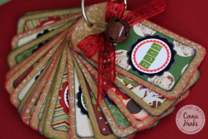 Connie Hanks // ClickyChickCreates.com // Advent calendar banner and mini book with unique family experiences and activities