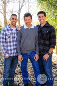 Connie Hanks Photography // ClickyChickCreates.com // extended family photos, rustic park, trains, tracks, pink, gray, denim, adorable!