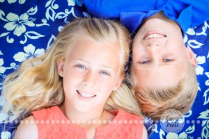 Connie Hanks Photography // ClickyChickCreates.com // Siblings, photos, pre-tween, Balboa Park, spring, peach, blue