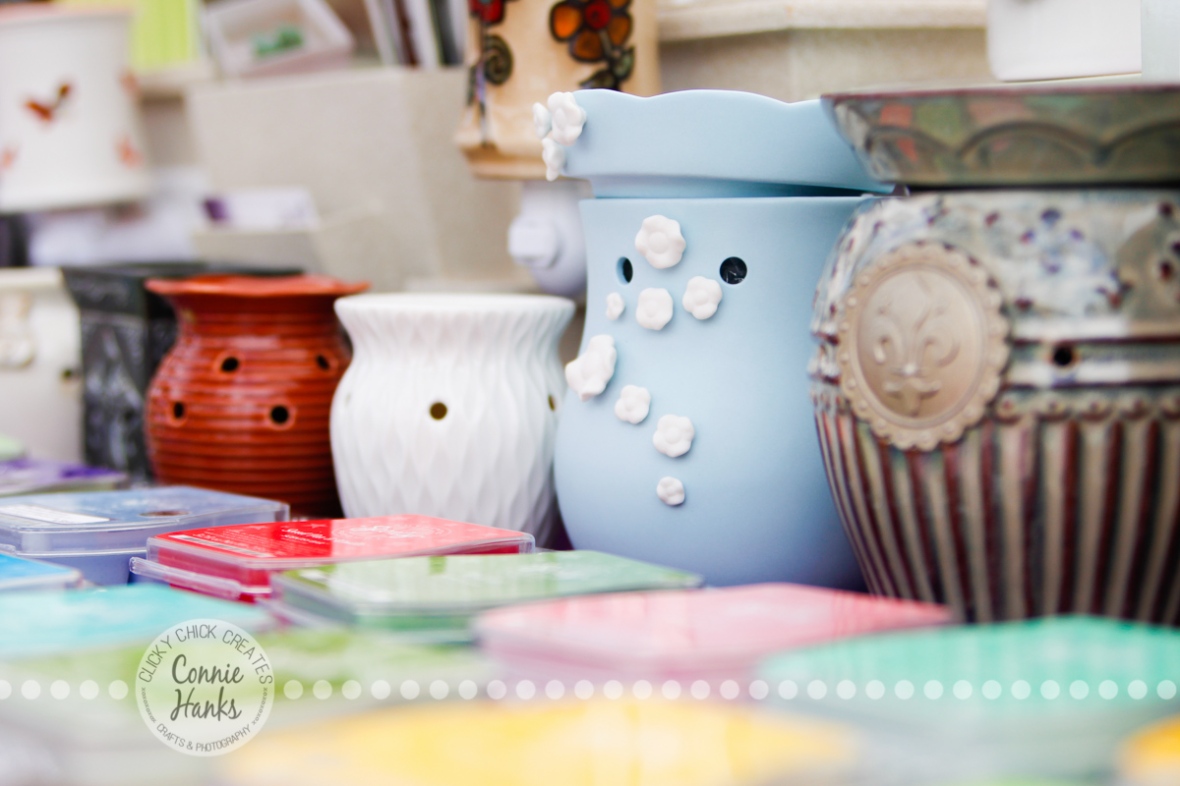 Connie Hanks Photography // ClickyChickCreates.com // Scentsy candle pots