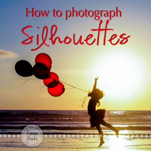 Connie Hanks Photography // ClickyChickCreates.com // How to Photograph Silhouettes tutorial, how-to, photo tips