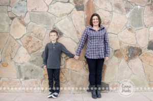 Connie Hanks Photography // ClickyChickCreates.com // Family Photography, park, playground, grass, coordinated family, gray, purple, lavender, lovely