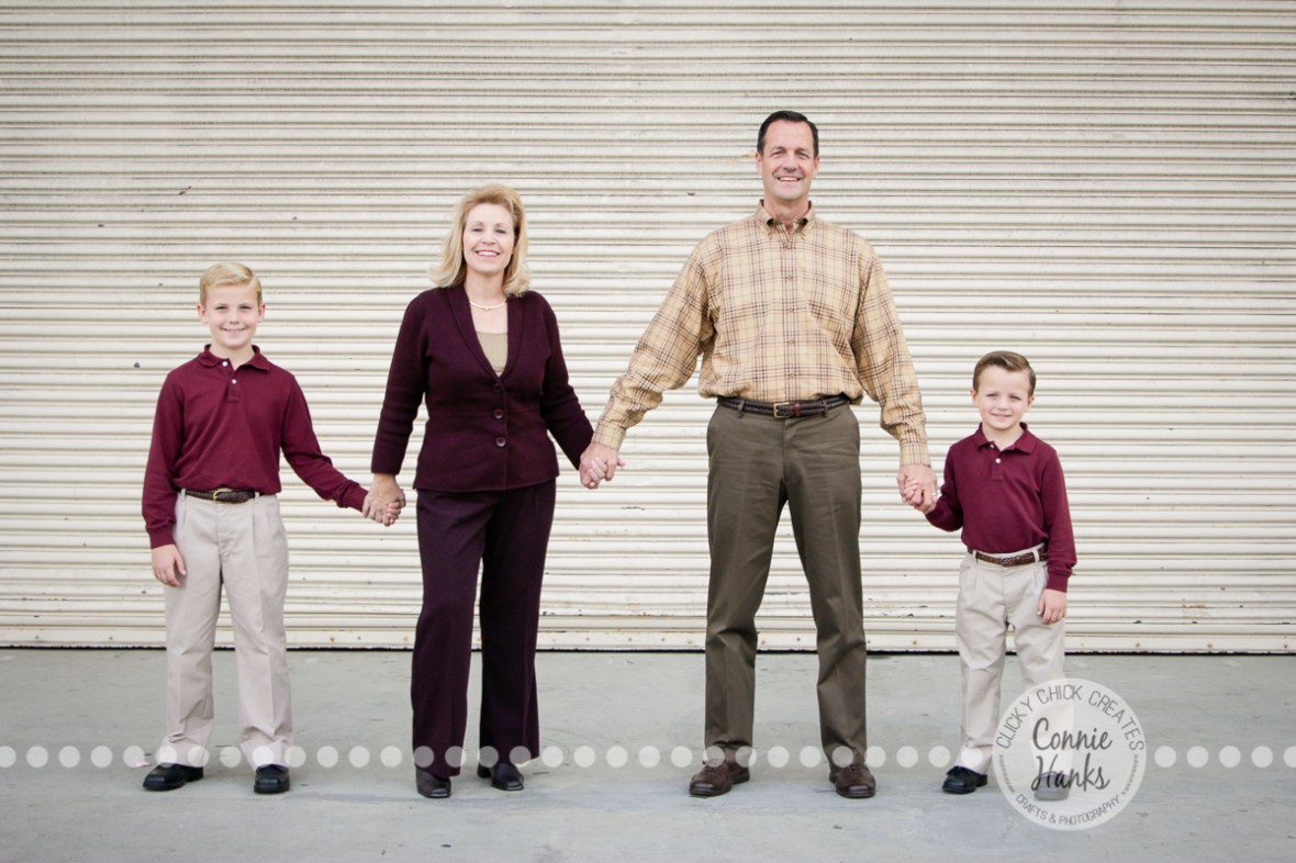 Connie Hanks Photography // ClickyChickCreates.com // Family of four, photo session, sons, parents, Balboa park, boys