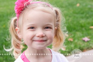 Connie Hanks Photography // ClickyChickCreates.com // Family photography, San Diego, daughters, sisters, dog, O Family, pink