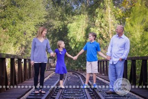 Connie Hanks Photography // ClickyChickCreates.com // Family photography at Old Poway Park, poses, kids, siblings, brother, sister, rustic, park,