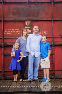 Connie Hanks Photography // ClickyChickCreates.com // Family photography at Old Poway Park, poses, kids, siblings, brother, sister, rustic, park,