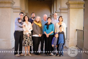 Connie Hanks Photography // ClickyChickCreates.com // Multi-generation family photo session at Balboa Park, San Diego, CA