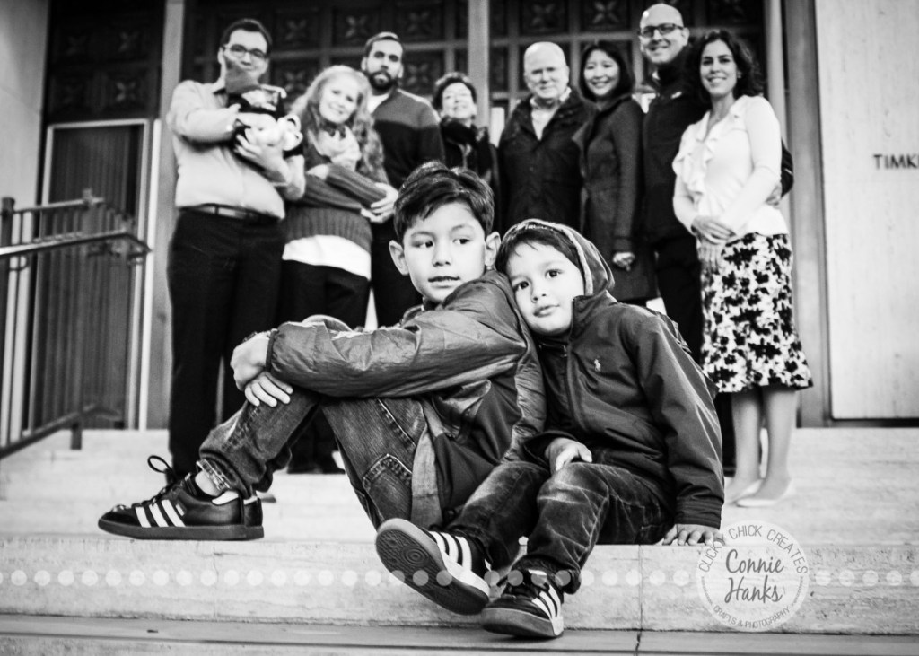 Connie Hanks Photography // ClickyChickCreates.com // Multi-generation family photo session at Balboa Park, San Diego, CA