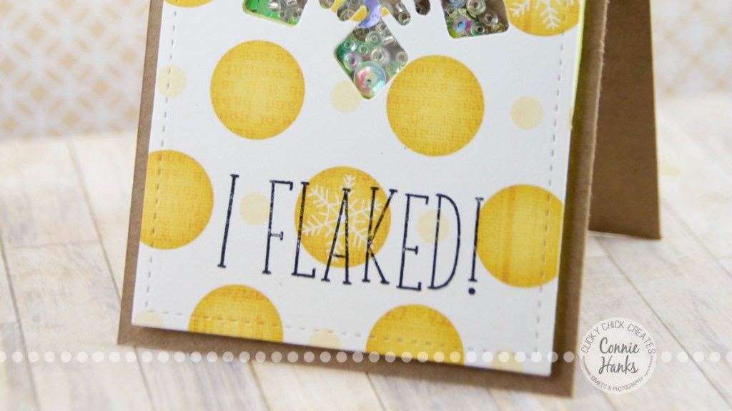 Make It Monday // I (Snow)Flaked Shaker&nbsp;Card