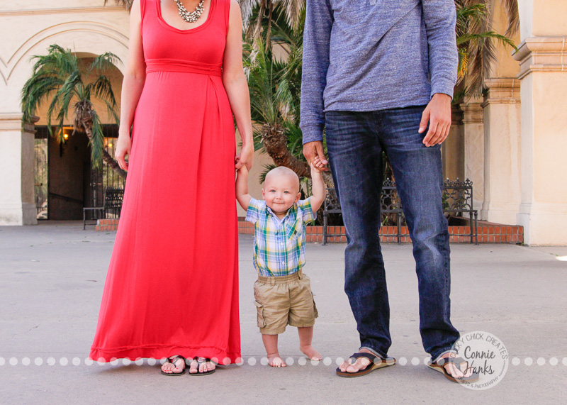 Connie Hanks Photography // ClickyChickCreates.com // family photography at Balboa Park, San Diego, California