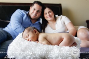 Connie Hanks Photography // ClickyChickCreates.com // baby boy newborn photo session - sleeping baby