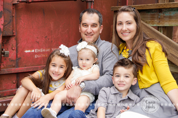 Connie Hanks Photography // ClickyChickCreates.com // San Diego Family Photographer - family of 5 - outdoor, rustic park, natural light