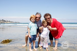 Connie Hanks Photography // ClickyChickCreates.com // San Diego family photo session, beach family photos, multi-generational, extended family, large family