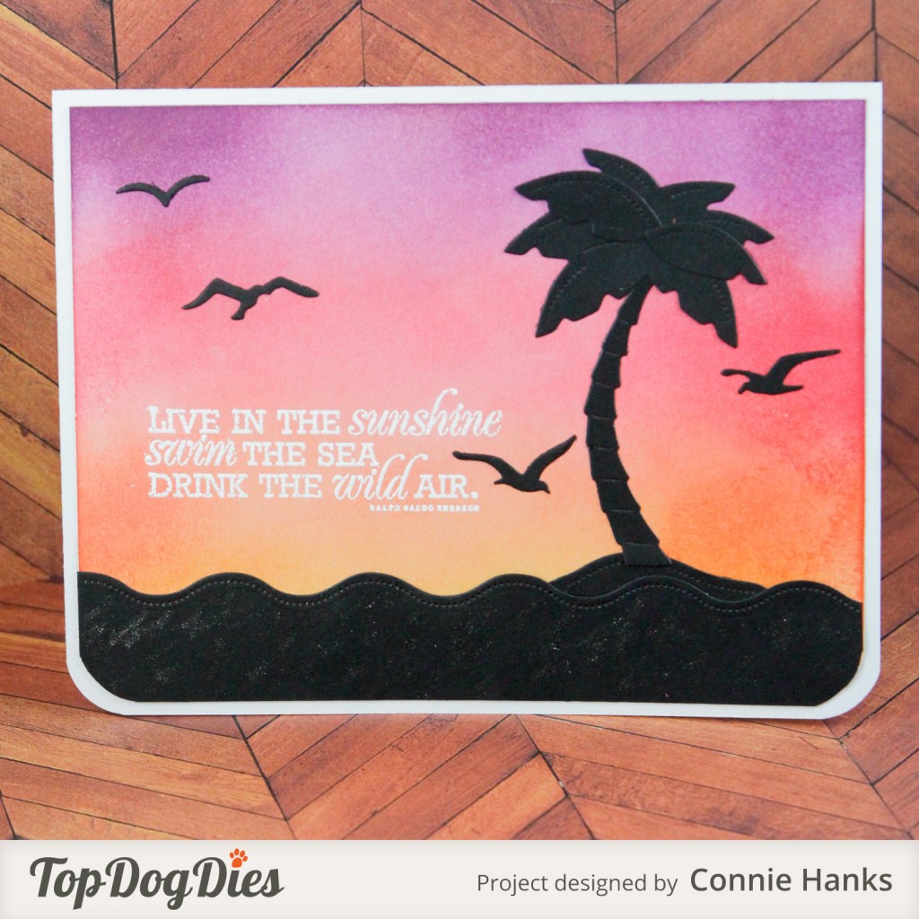 Connie Hanks Photography // ClickyChickCreates.com // handmade cards using Top Dog Dies