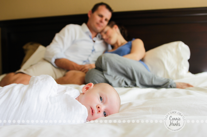 Connie Hanks Photography // ClickyChickCreates.com // San Diego newborn photography, family photo session, family photography, baby boy