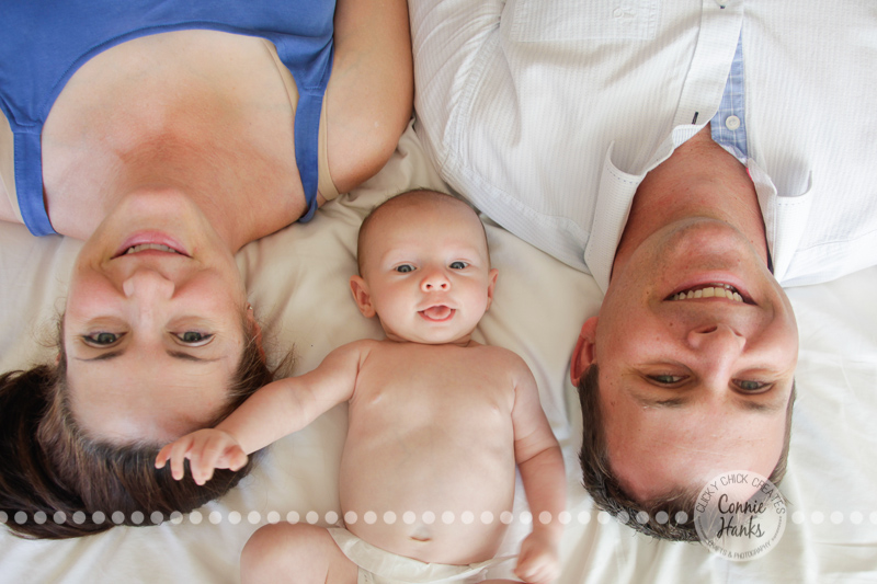 Connie Hanks Photography // ClickyChickCreates.com // San Diego newborn photography, family photo session, family photography, baby boy