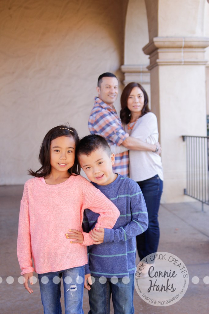 Connie Hanks Photography // ClickyChickCreates.com // San Diego family photo session, family photos,, Balboa Park, real photos, family candids