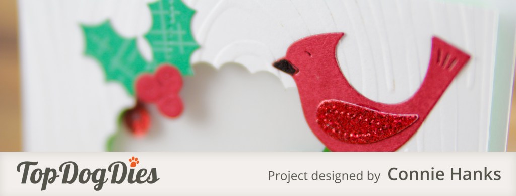 Make It Monday // Cardinal Shaker Card {Top Dog&nbsp;Dies}