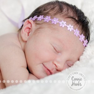 Connie Hanks Photography // ClickyChickCreates.com // San Diego newborn photography, family photo session, family photography, baby girl