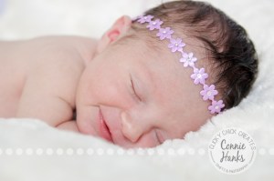 Connie Hanks Photography // ClickyChickCreates.com // San Diego newborn photography, family photo session, family photography, baby girl