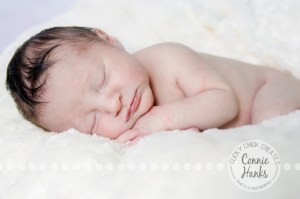 Connie Hanks Photography // ClickyChickCreates.com // San Diego newborn photography, family photo session, family photography, baby girl