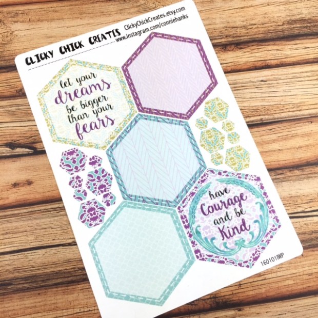 Connie Hanks Photography // ClickyChickCreates.com // planner stickers - inkwell press - gelato collection