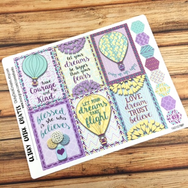 Connie Hanks Photography // ClickyChickCreates.com // planner stickers - inkwell press - gelato collection