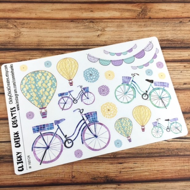 Connie Hanks Photography // ClickyChickCreates.com // planner stickers - inkwell press - gelato collection