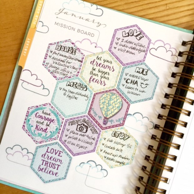 Connie Hanks Photography // ClickyChickCreates.com // planner stickers - inkwell press - gelato collection