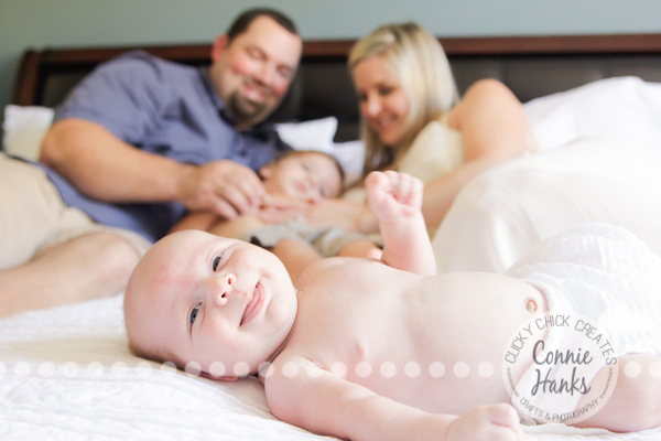Connie Hanks Photography // ClickyChickCreates.com // newborn, San Diego newborn photography, family photo session, family photography, baby boy, siblings, brothers