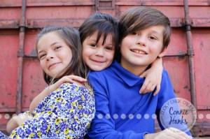 Connie Hanks Photography // ClickyChickCreates.com // family photos, sibling photos, sibling poses, San Diego family photography, family photo session, family photography, rustic park photography, brothers, sisters, siblings