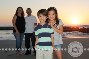 Connie Hanks Photography // ClickyChickCreates.com // family photos, San Diego family photography, family photo session, beach photography, beach sunset photography