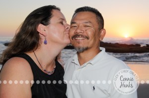 Connie Hanks Photography // ClickyChickCreates.com // family photos, San Diego family photography, family photo session, beach photography, beach sunset photography