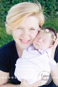 Connie Hanks Photography // ClickyChickCreates.com // newborn, baby photos, San Diego newborn photography, family photo session, family photography, baby girl, newborn girl, family, multi-generation family, extended family