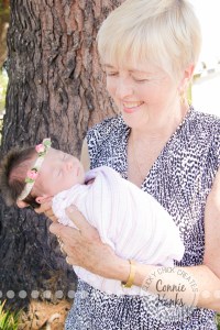 Connie Hanks Photography // ClickyChickCreates.com // newborn, baby photos, San Diego newborn photography, family photo session, family photography, baby girl, newborn girl, family, multi-generation family, extended family