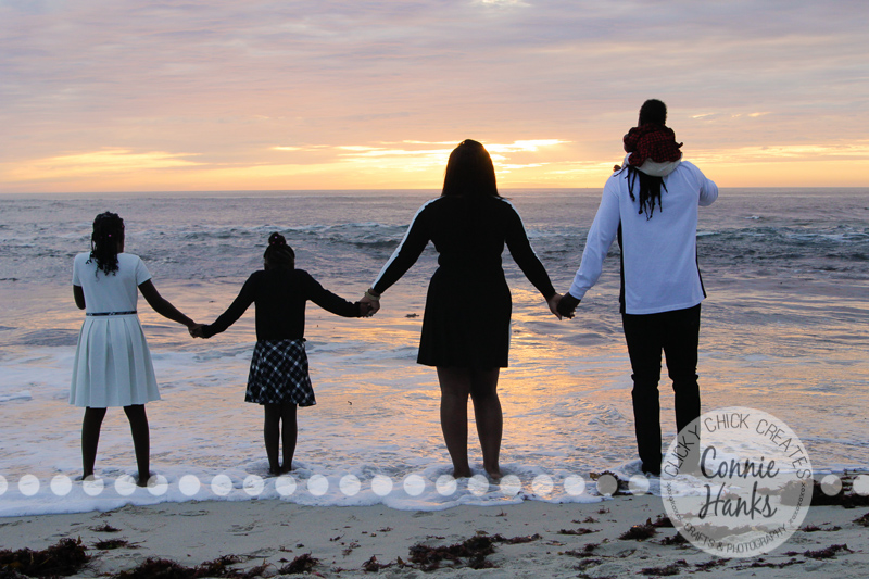 Connie Hanks Photography // ClickyChickCreates.com // family photos, San Diego family photography, family photo session, beach photography, beach sunset photography
