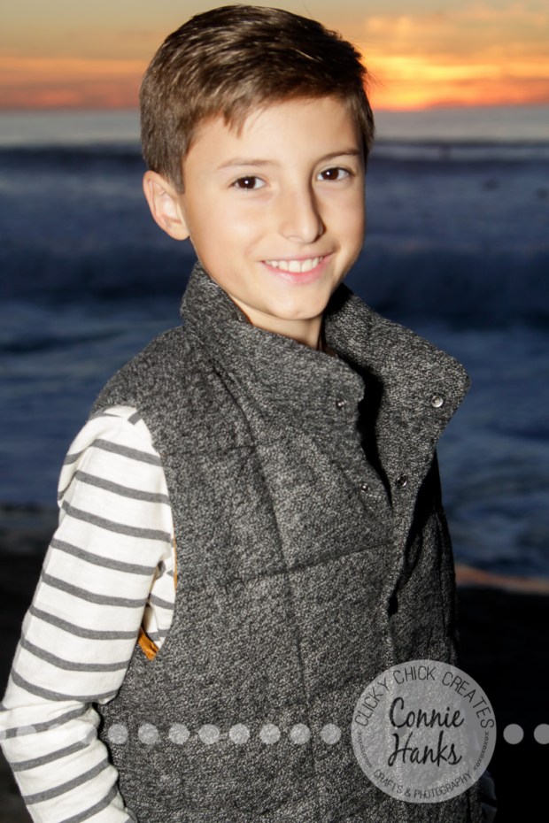 Connie Hanks Photography // ClickyChickCreates.com // family photos, San Diego family photography, sibling photos, beach photography, beach sunset photography, silhouettes