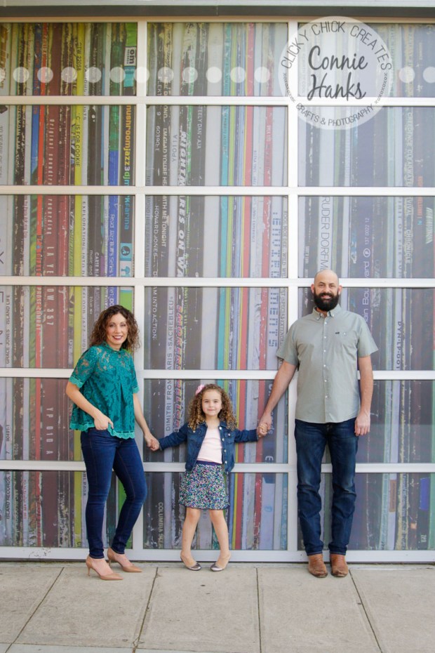 Connie Hanks Photography // ClickyChickCreates.com // family photos, San Diego family photography, family photo session, family photography, colorful doors, Little Italy, urban landscape, cityscape