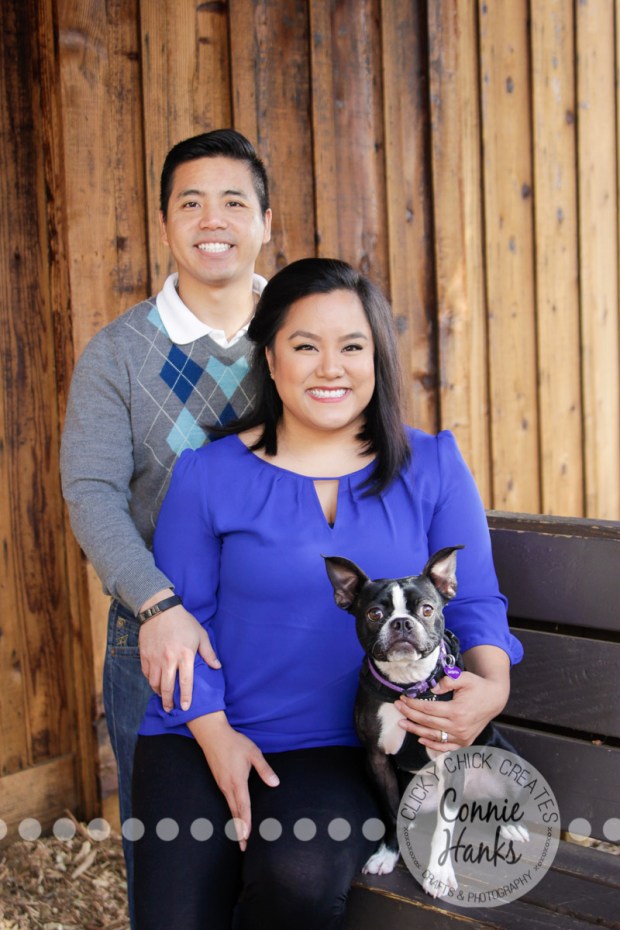 Connie Hanks Photography // ClickyChickCreates.com // family photos, San Diego family photography, family & pet photo session, rustic park photography, pet photography