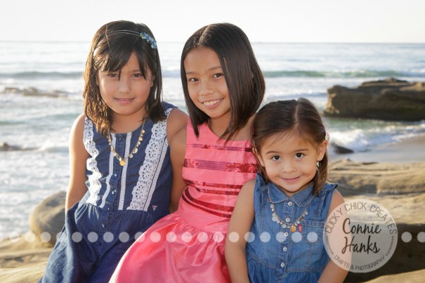 Connie Hanks Photography // ClickyChickCreates.com // family photos, San Diego family photography, sibling photos, beach photography, beach sunset photography, silhouettes