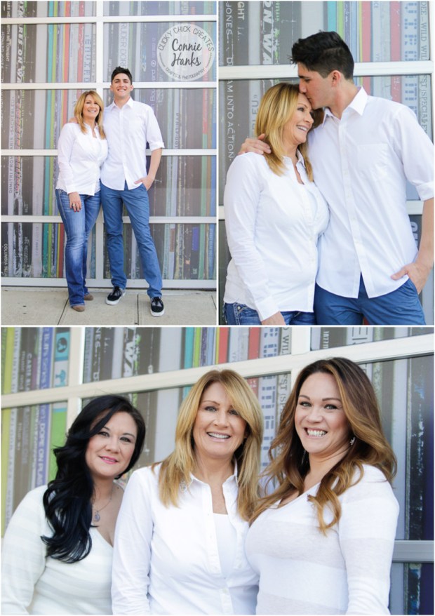 Connie Hanks Photography // ClickyChickCreates.com // family photos, San Diego family photography, family photo session, family photography, siblings, colorful doors, Little Italy, urban landscape, cityscape