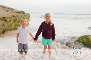 Connie Hanks Photography // ClickyChickCreates.com // family photos, San Diego family photography, family photo session, family photography, siblings, Windansea beach, La Jolla, CA