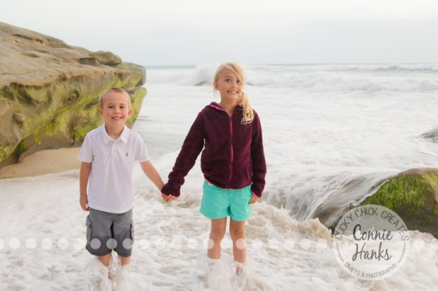 Connie Hanks Photography // ClickyChickCreates.com // family photos, San Diego family photography, family photo session, family photography, siblings, Windansea beach, La Jolla, CA