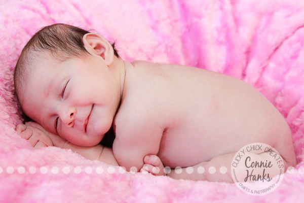 Connie Hanks Photography // ClickyChickCreates.com // newborn photography, baby photos, newborn girl, San Diego newborn photography, family photo session, family photography, baby girl, family