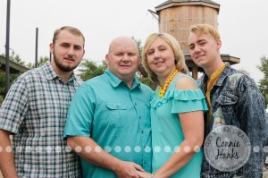 Connie Hanks Photography // ClickyChickCreates.com // family photos, San Diego family photography, multi-generation family photo session, extended family photography, siblings, rustic, Old Poway Park, barn doors