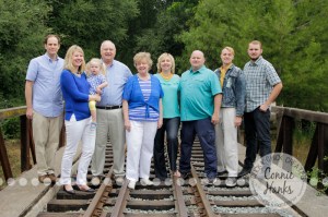 Connie Hanks Photography // ClickyChickCreates.com // family photos, San Diego family photography, multi-generation family photo session, extended family photography, siblings, rustic, Old Poway Park, barn doors